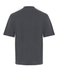 Oversize T-Shirt Antrasit Gri Erkek