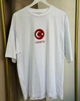 Oversize T-Shirt  Milli Takım AY YILDIZ TÜRKİYE
