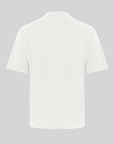 Oversize T-Shirt Ekru Kadın