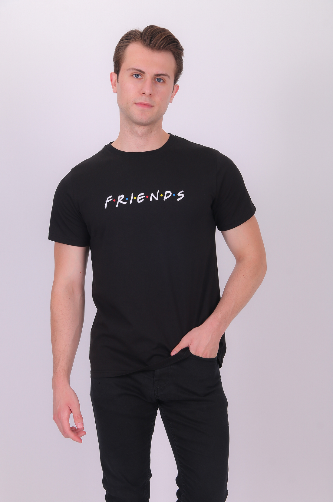 Baskılı T-Shirt Friends