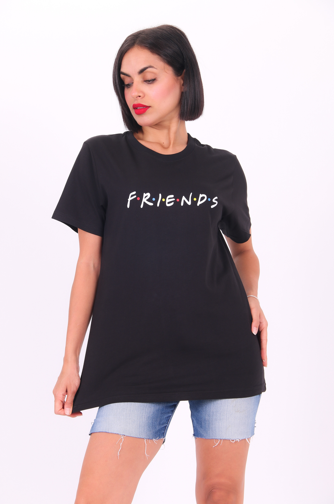 Baskılı T-Shirt Friends