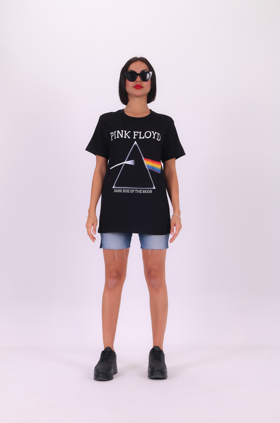 Baskılı T-Shirt Pink Floyd