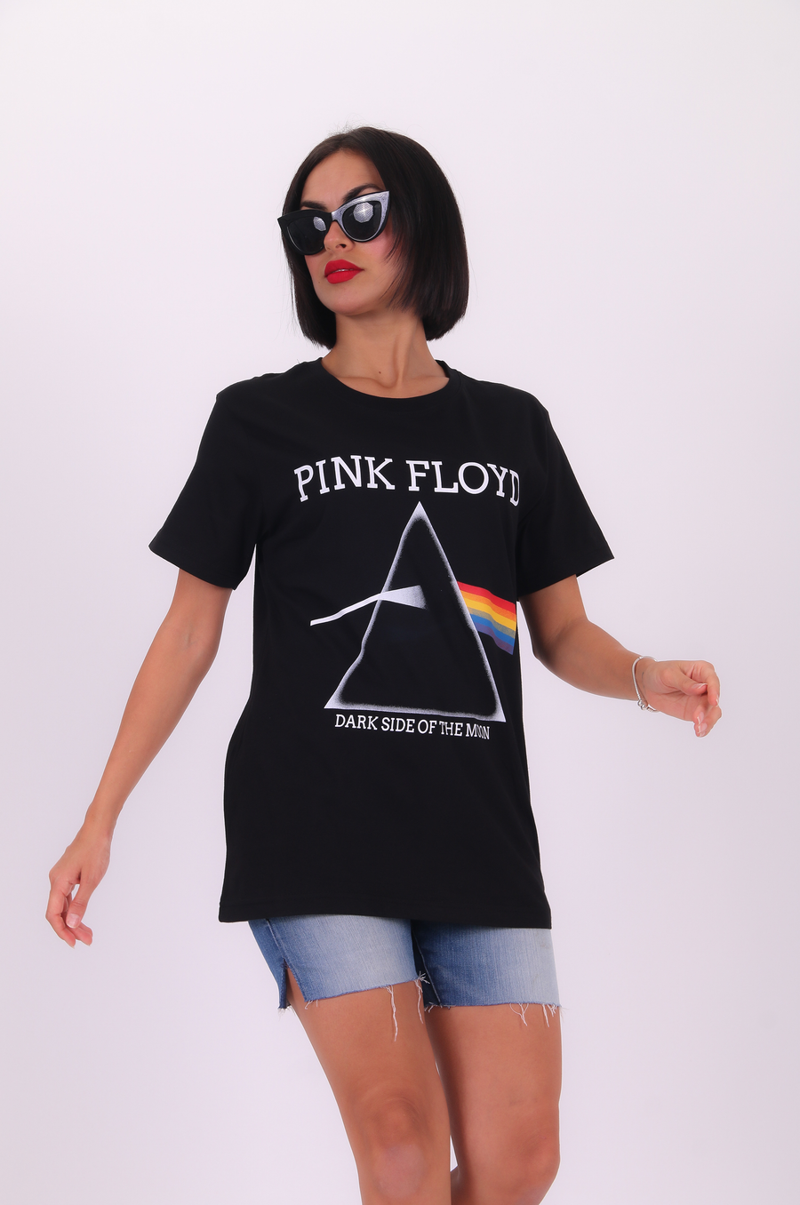 Baskılı T-Shirt Pink Floyd