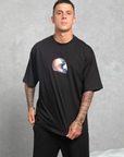 Oversize Baskılı T-Shirt Erkek
