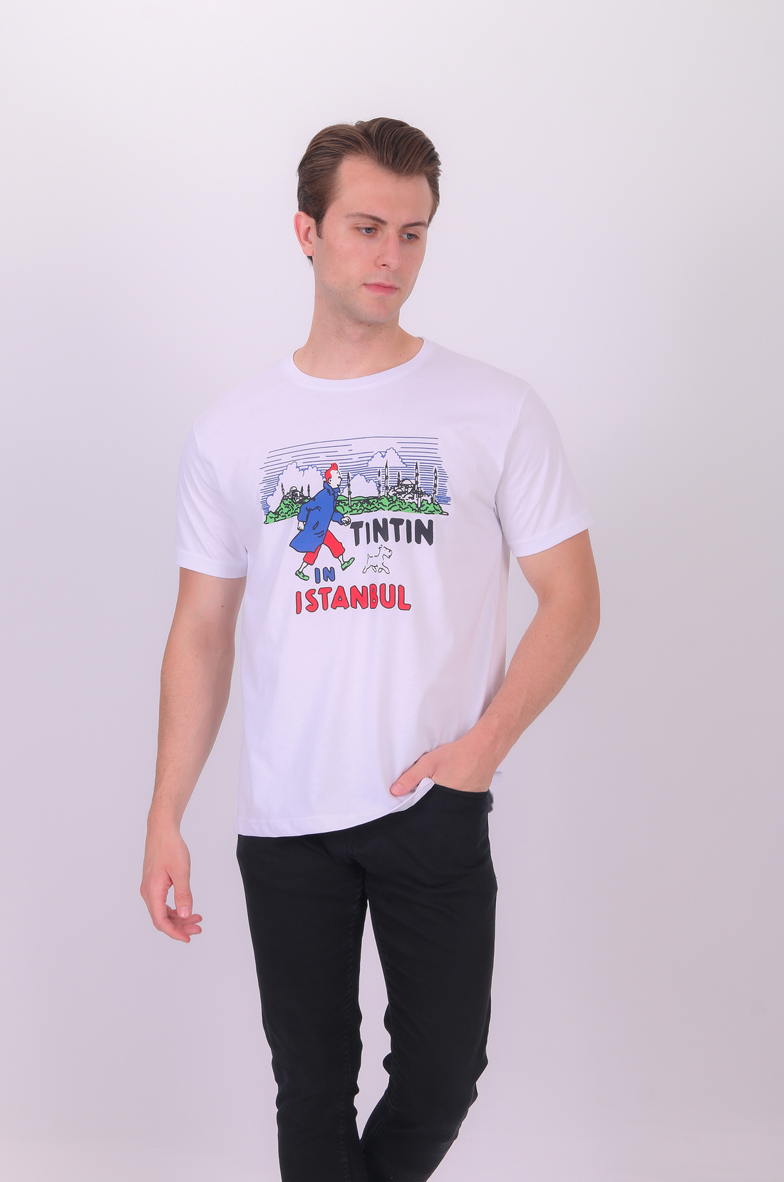 Baskılı T-Shirt Tıntın İstanbul