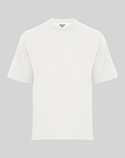 Oversize T-Shirt Ekru Kadın