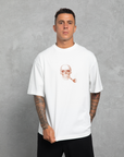 Oversize Baskılı T-Shirt Erkek