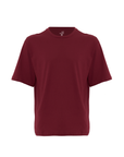 Oversize T-Shirt Ekru Kadın