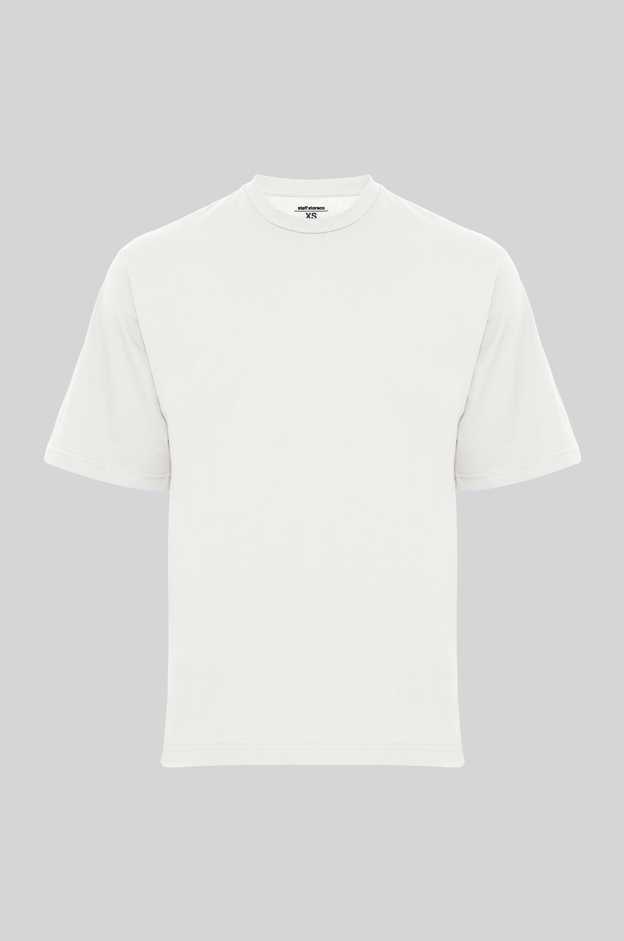 Oversize T-Shirt Sütlü Kahve Kadın
