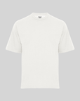 Oversize T-Shirt Sütlü Kahve Kadın