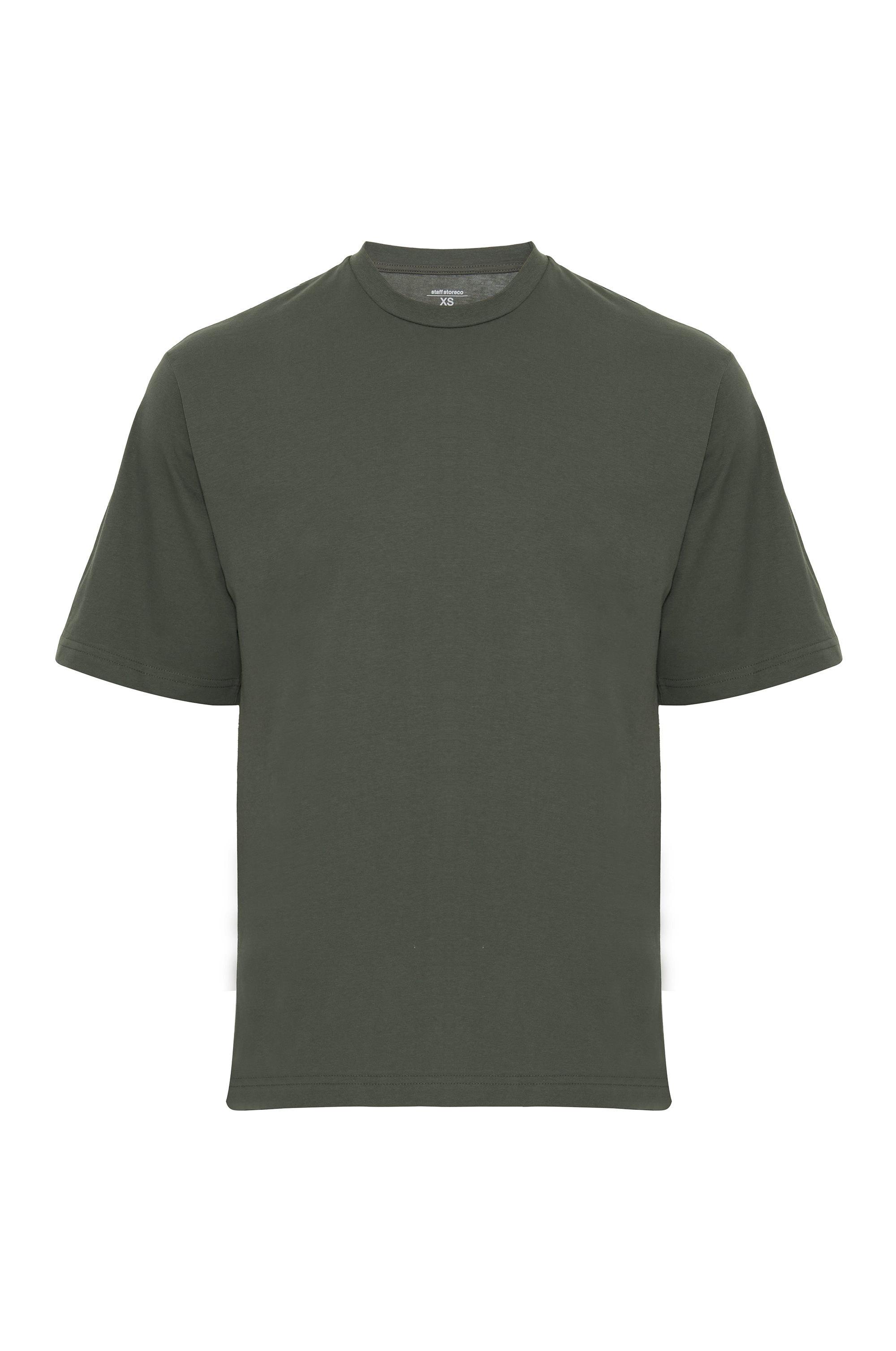Oversize T-Shirt Sütlü Kahve Kadın